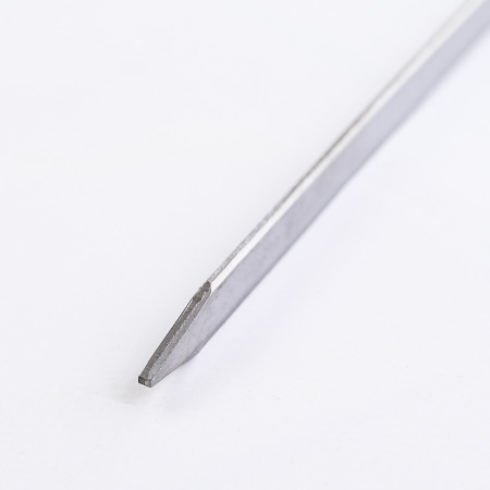 Шампур нержавеющий 670*12*3 мм с деревянной ручкой в Курске