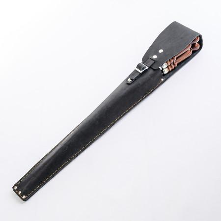 A set of skewers 670*12*3 mm in a black leather case в Курске