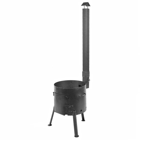 Stove with a diameter of 360 mm with a pipe for a cauldron of 12 liters в Курске