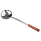 Skimmer stainless 46,5 cm with wooden handle в Курске