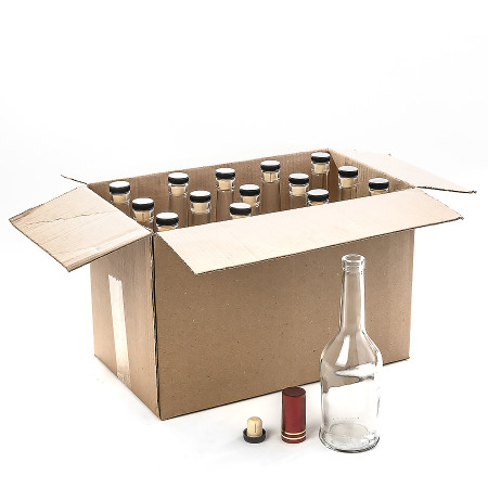 15 bottles of "Cognac" 0.5 l with Camus corks and caps в Курске